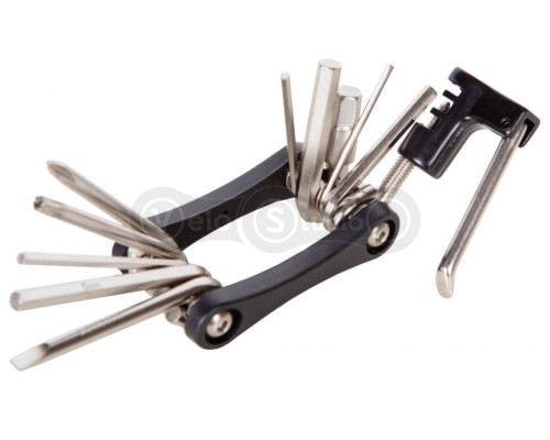 Мультитул Kenli KL-9835B 11 функцій: шестигранники, викрутки, вичавки ланцюга