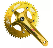 Шатуны NECO SA2-311D AL L170мм 46T под квадрат Gold