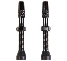 Ниппель Deemount 40mm для бескамерного колеса 2шт (черный) 