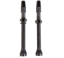 Ниппель Deemount 60mm для бескамерного колеса 2шт (черный)