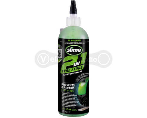 Герметик Slime 2IN1 Sealant 473 мл бескамерный/камерный