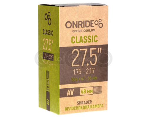 Камера ONRIDE Classic 27.5"x1.75-2.15" AV 48