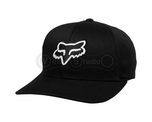 Кепка FOX Legacy Flexfit Hat чёрная S/M
