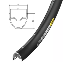 Обод 29" Mavic XC 421 28H не пистонированный, под дисковый тормоз черный