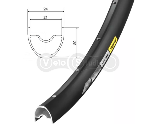 Обод 29" Mavic XC 421 28H не пистонированный, под дисковый тормоз черный