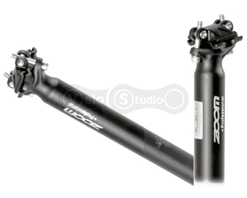 Подседельный штырь ZOOM SP-C239/ISO-M, 27,2х400мм SAND BLASTED AN BK