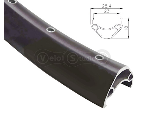 Обід 28" AlexRims MD23, 32H, пістон, FV, Tubeless