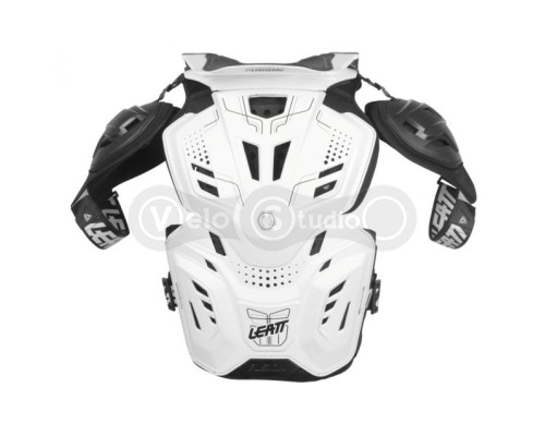 Мотозащита тела и шеи LEATT Fusion vest 3.0 White S/M (160-172 см)