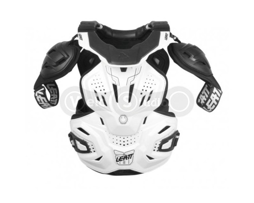 Мотозащита тела и шеи LEATT Fusion vest 3.0 White S/M (160-172 см)