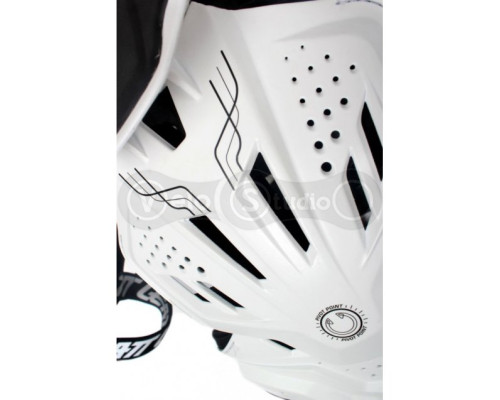 Мотозащита тела и шеи LEATT Fusion vest 3.0 White S/M (160-172 см)