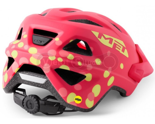 Шлем MET Eldar MIPS Coral Pink Polka Dots | Matt UN (52-57)