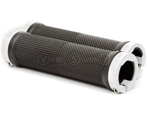 Грипсы ONRIDE Wizard черные с двумя белыми замками