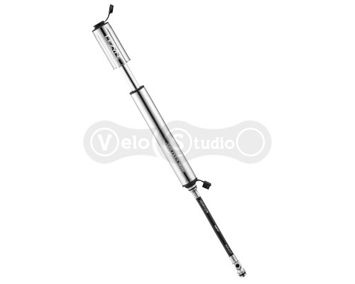 Ручний насос Lezyne Tech Drive HP 120 psi - M 216 мм сріблястий