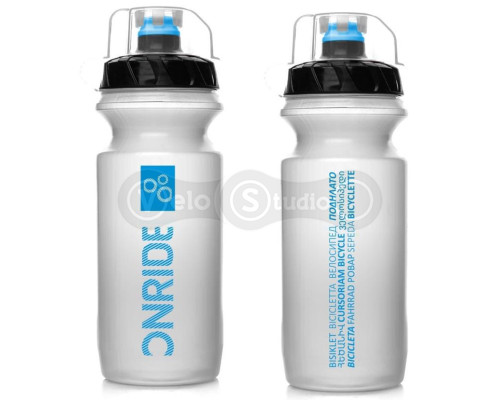 Фляга ONRIDE Ram 600 мл синяя с колпачком