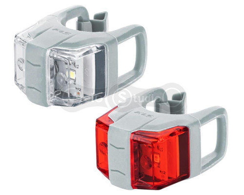 Набор мигалок KLS Twins II мятно-белый