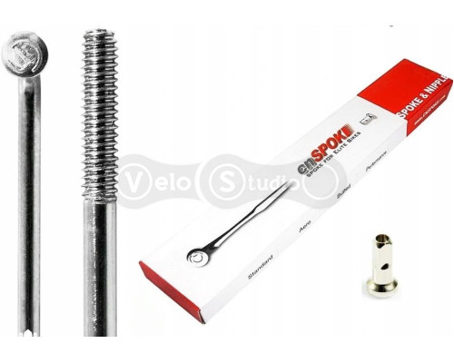 Спица CN SPOKE 282 мм 14G c ниппелем 16 мм (100шт) нержавейка