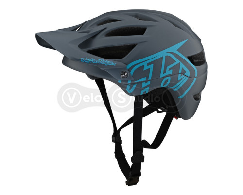 Вело шолом TLD A1 Helmet Drone [Gray/Blue] S (54-56 см)