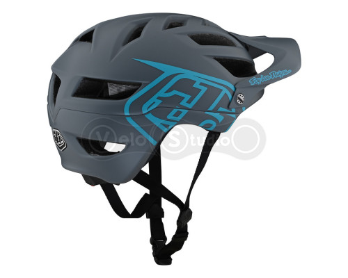 Вело шолом TLD A1 Helmet Drone [Gray/Blue] S (54-56 см)