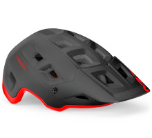 Вело шлем MET Terranova Black Red Matt Glossy M (56-58 см)