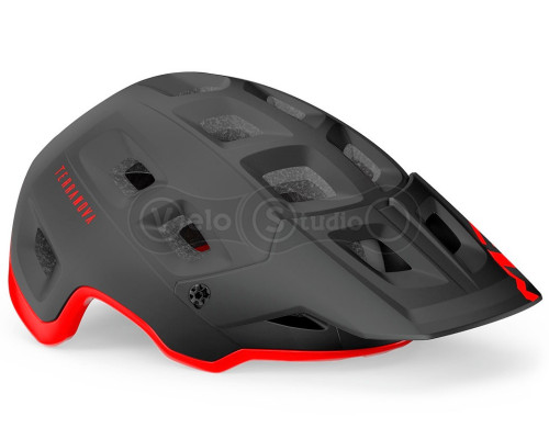 Вело шлем MET Terranova Black Red Matt Glossy M (56-58 см)