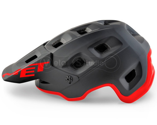 Вело шлем MET Terranova Black Red Matt Glossy M (56-58 см)