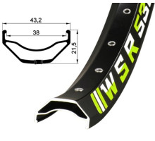 Обід Remerx WSR RX 2038, 27,5х38, 32 спиці, AV, E-Bike