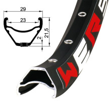 Обод Remerx WER RX 2023, 29x23, 32 спицы, TLR, AV