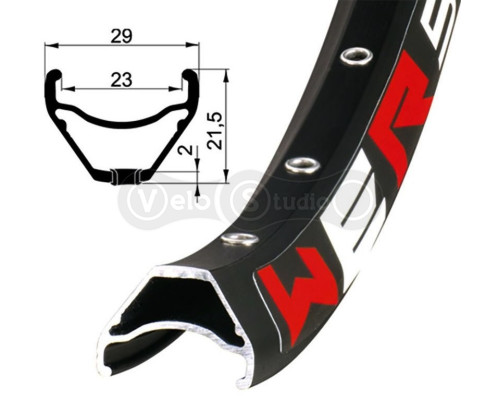 Обід Remerx WER RX 2023, 29x23, 32 спиці, TLR, AV