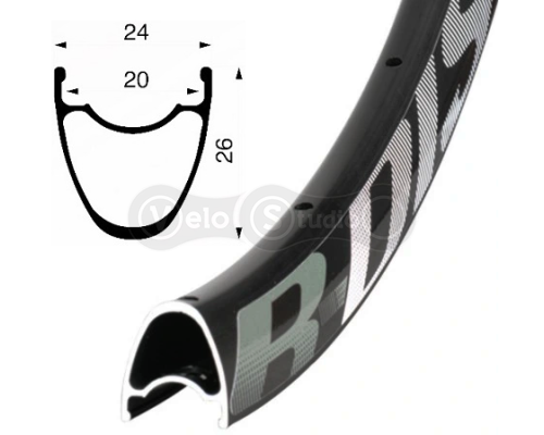 Обід Remerx R-DISC, 29x20, 32 спиці, TLR, FV