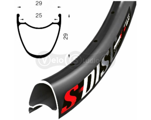 Обід Remerx S-DISC RX 5025, 29x25, 32 спиці, TLR, FV