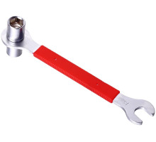 Ключ для педалей KEN TECH KL-9725H 15мм и гаек 14/15мм