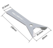 Знімач стопорного кільця кермового з корони вилки RISK RL105