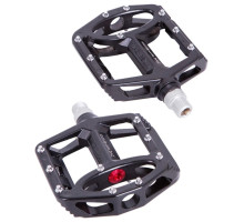 Педали Mpeda AL-1 алюмюминий, сменные шипы, промподшипник