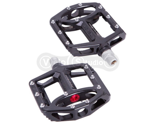 Педали Mpeda AL-1 алюмюминий, сменные шипы, промподшипник