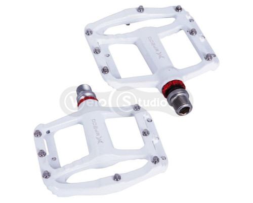 Педали Mpeda AL-65 алюминий, сменные шипы, промподшипник