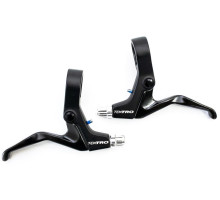 Ручки тормозные TEKTRO 319AC под 2.5 пальца черные