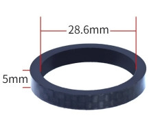 Спейсер на шток вилки 1 1/8 5 мм RISK RA120-1-1 карбон