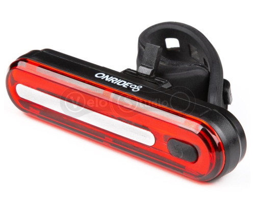 Задній ліхтар ONRIDE Inferno 20 Black USB 100 Lm