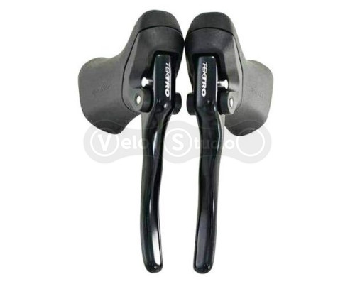 Тормозные шоссейные ручки TEKTRO RL340 черные пара