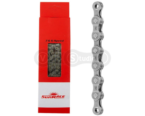 Цепь SUN RACE M54 6/7 скоростей 116 звеньев
