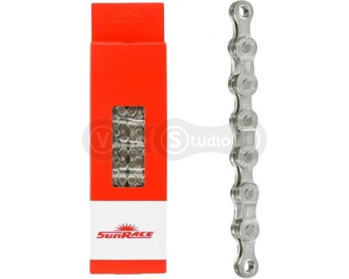 Цепь SUN RACE M84 Silver 8 скоростей 116 звеньев