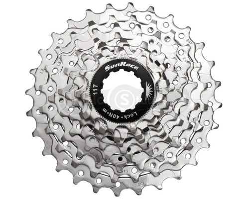 Кассета SUN RACE M40 MTB 7 скоростей 11-28T, Zinc