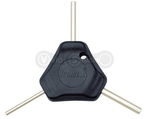 Ключ Ice Toolz 70B1 шестигранники Y-вид 4/5/6 мм