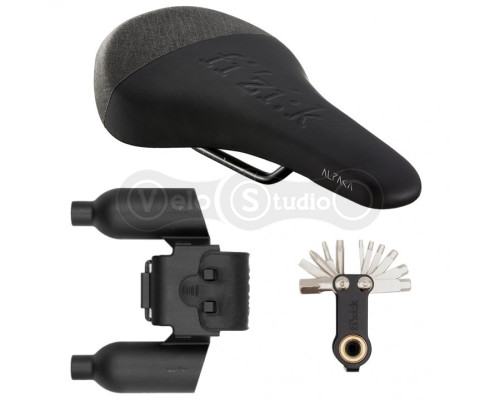 Сідло Fizik Gravita Alpaca + carriage kit - 251x130 мм, Enduro, Downhill, 362гр. black