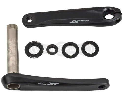 Шатуны Shimano FC-M8120-1 DEORE XT, Hollowtech II 175мм без звезды