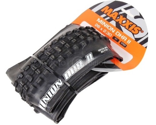 Вело покрышка Maxxis Minion DHR II 26x2.30, складная, EXO/TR 60TPI, задняя