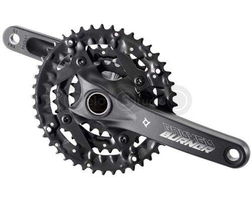 Шатуны PROWHEEL BURNER-401-TT-N L170мм 22-32-44Т с интегрированной осью