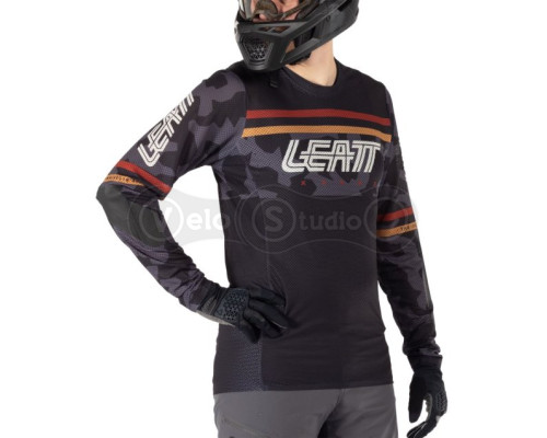 Велоджерсі LEATT MTB 4.0 Gravity Jersey [Black], M