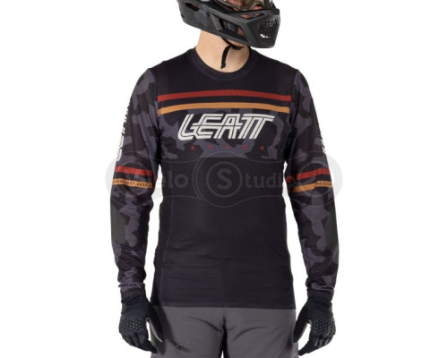 Велоджерсі LEATT MTB 4.0 Gravity Jersey [Black], XL
