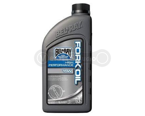 Олія Bel-Ray High Perf Fork Oil 15W 1000 мл для вилок
